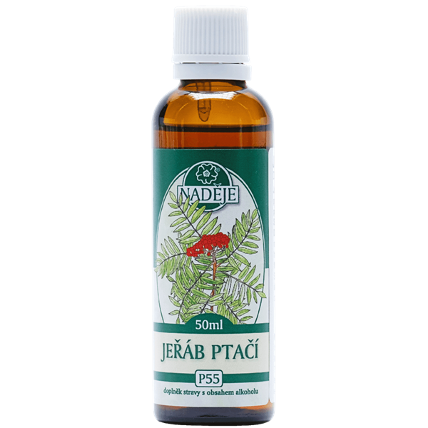 Naděje Jeřáb ptačí pupeny tinktura 50 ml